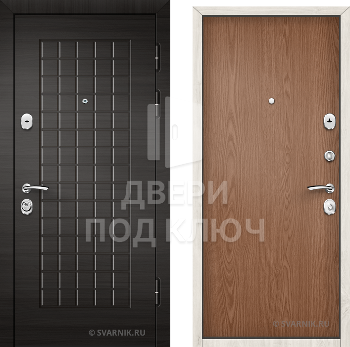 Входная усиленная дверь для квартиры ДПК-9268