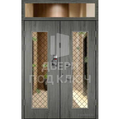 Остекленная дверь в квартиру ДПК-13783